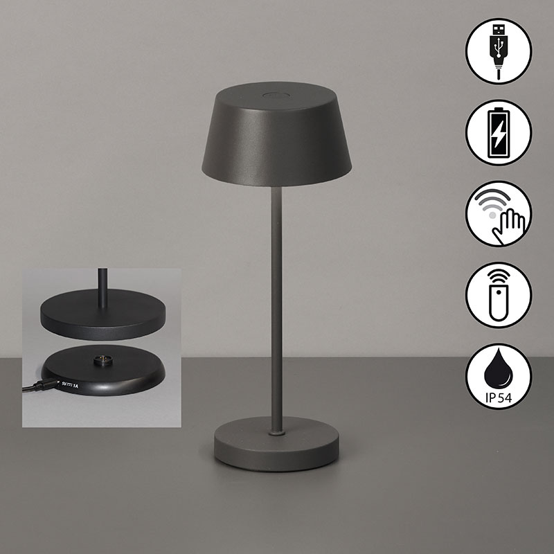 nastolna lampa za gradina ip54 sienna pro