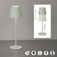 Настолна лампа за градина с батерия IP54 Viletto