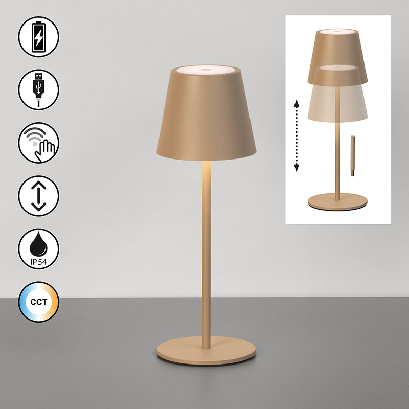 cct nastolna lampa za gradina ip54 basena