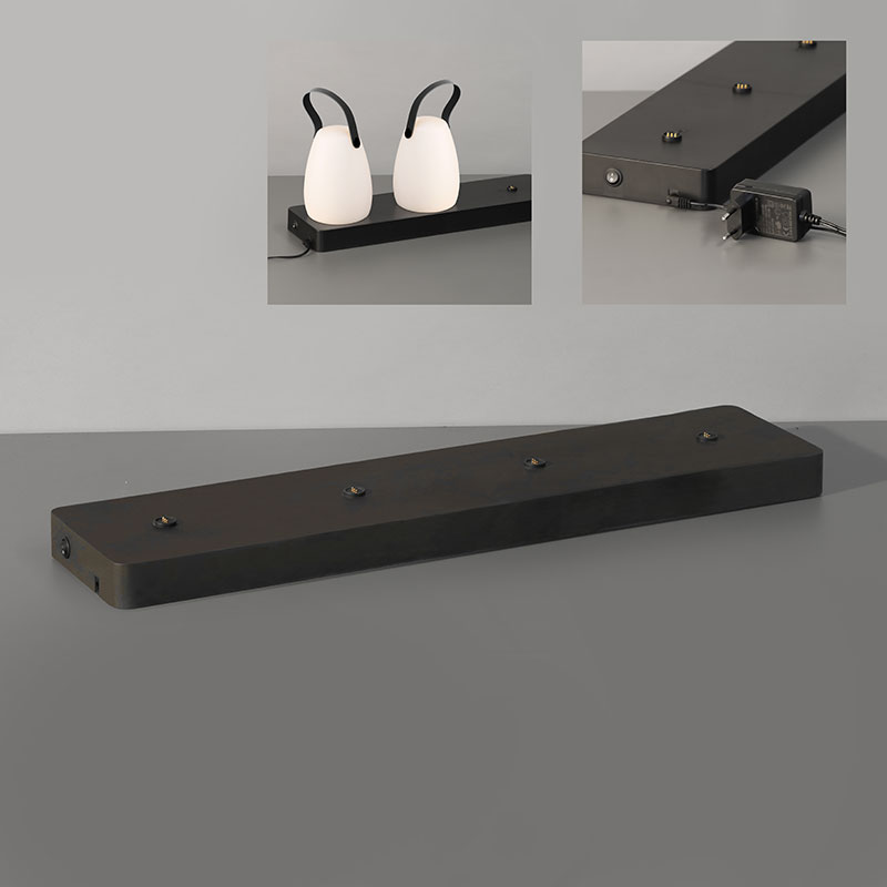 postavka zarqdno za nastolni lampi s baterii super charge