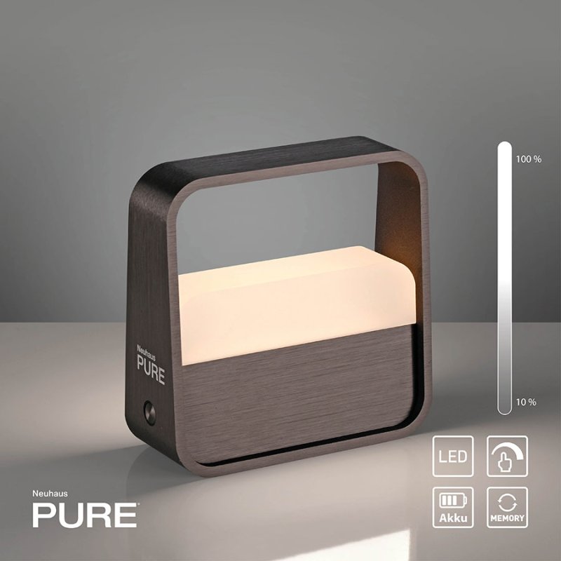 led nastolna lampa prenosima pure go