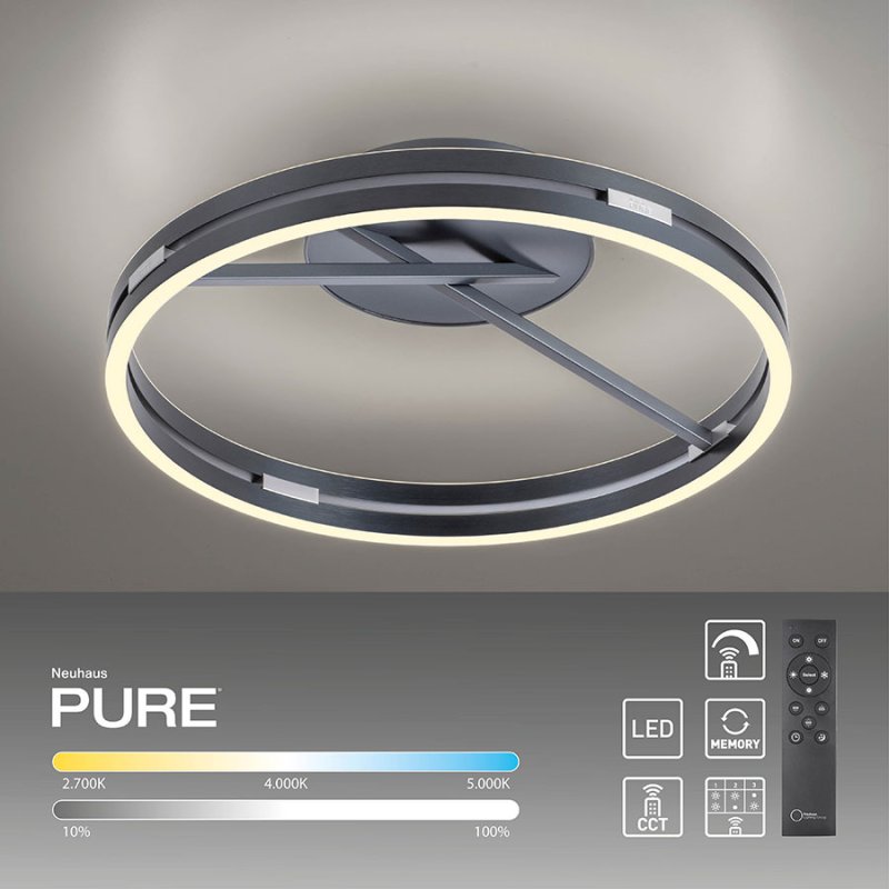 led plafon s distantsionno pure loop