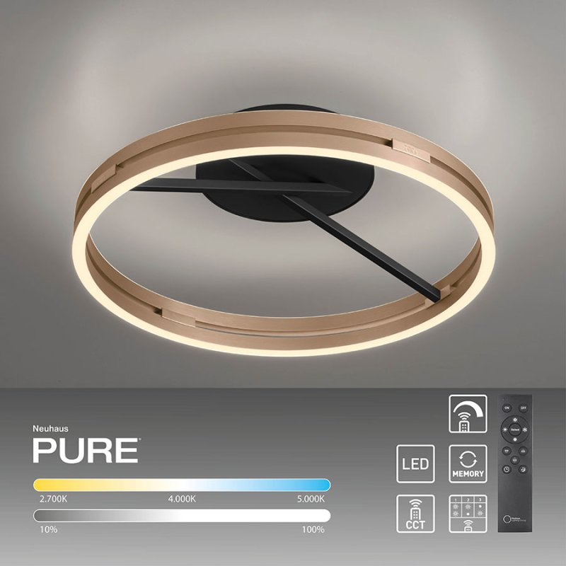 led plafon s distantsionno pure loop