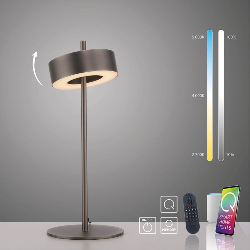 smart led nastolna lampa r rotate