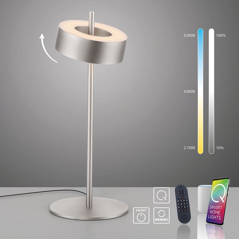 smart led nastolna lampa r rotate