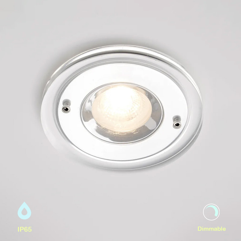 luna za banq za vgrajdane ip65 glacier round ip65