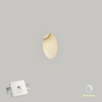 gipsova luna za vgrajdane 2700k pyrenees plaster Art.No.PL-PYREN27