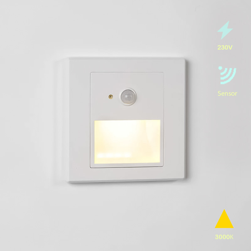 luna za vgrajdane v stena sys senzor za dvijenie runway steplight