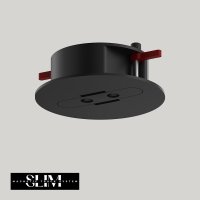 Розетка за вграждане за тоководещо въже Slim