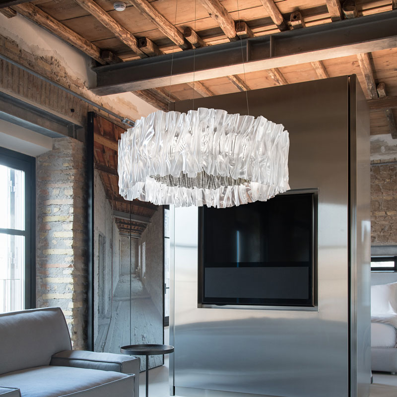 dizajnerski polilej srebrist 3000k accordeon