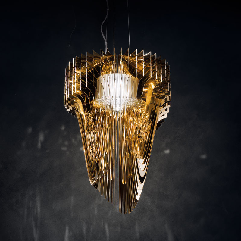 dizajnerski polilej zlaten aria Xl