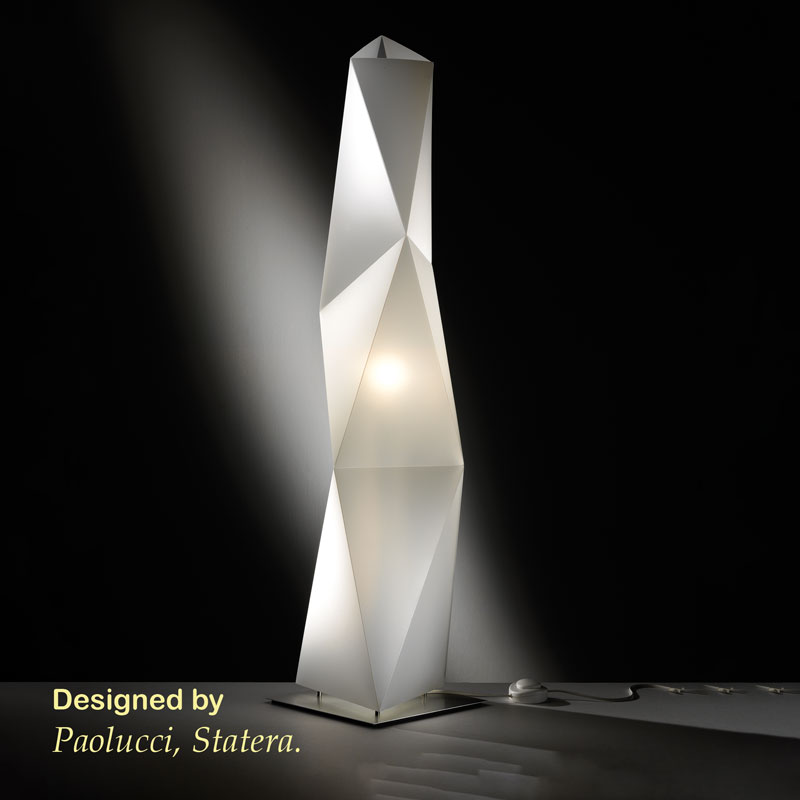 dizajnerski lampion e27 diamond l