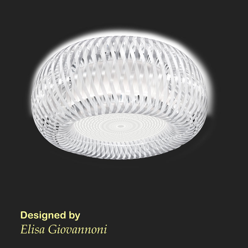 dizajnerski plafon e27 kalatos prisma