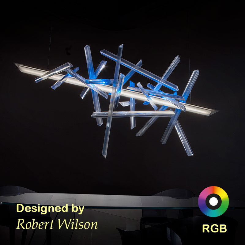 rgb dizajnerski polilej casambi la traviata prisma