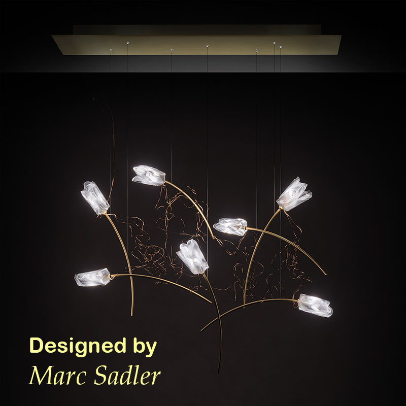 dizajnerski polilej 3000k tulip 7 lineaer