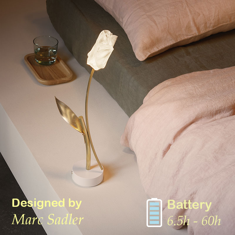 dizajnerska nastolna lampa 3000k tulip