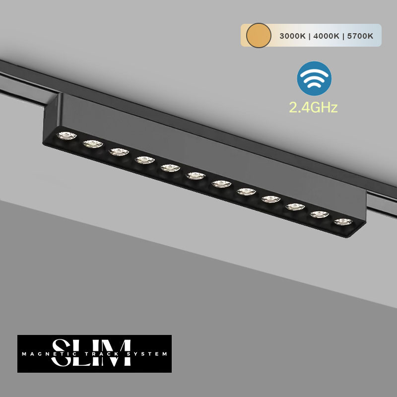 magniten osvetitel 2.4ghz12W cct 48v slim grille