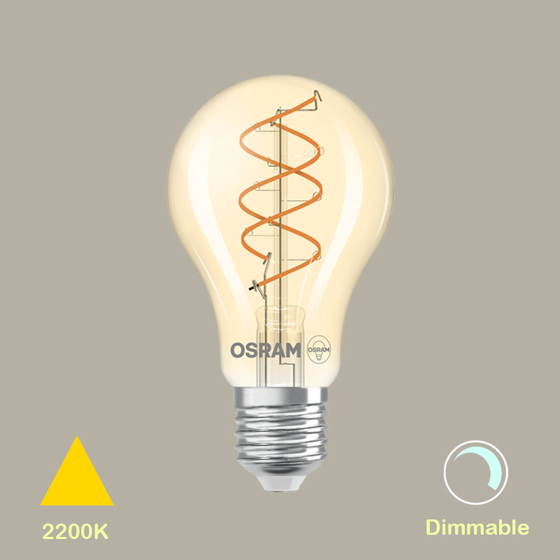 led krushka fil 8W 2200k dim e27