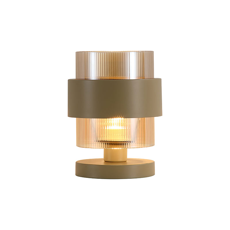 nastolna lampa s relefno styklo royal