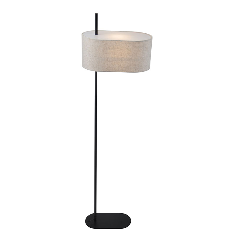 moderen lampion s tekstilen bejov abajur hessian