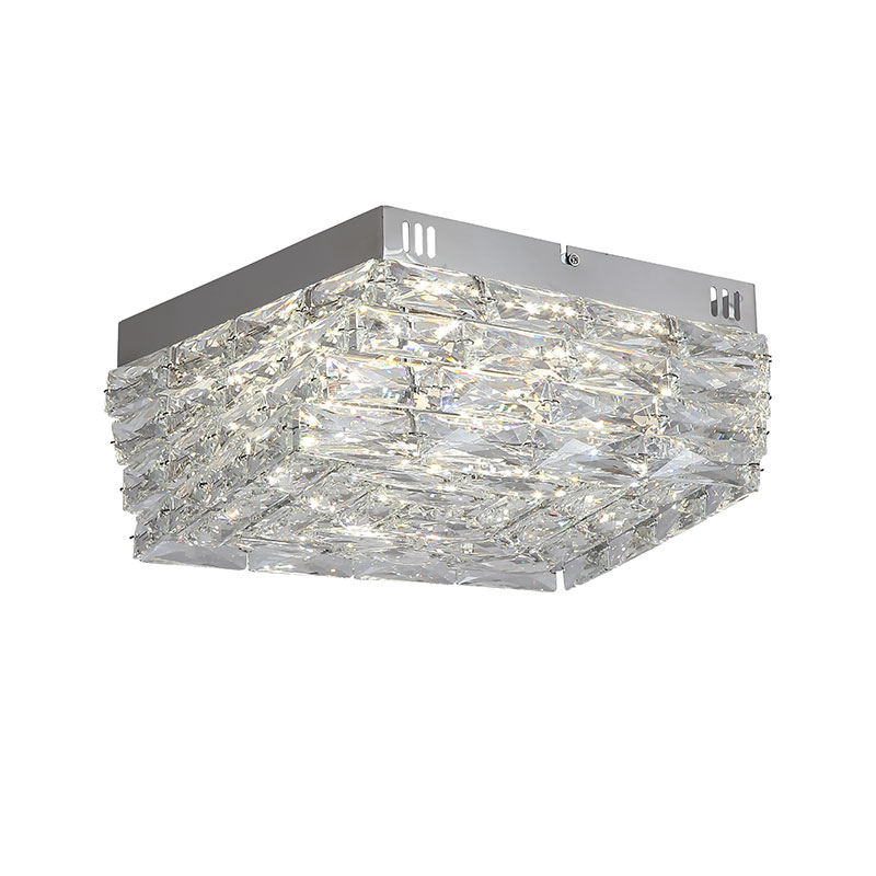 led plafon s kristali modena