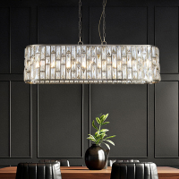 luksozen lineen polilej s kristali bijou Art.No.65818-8AB