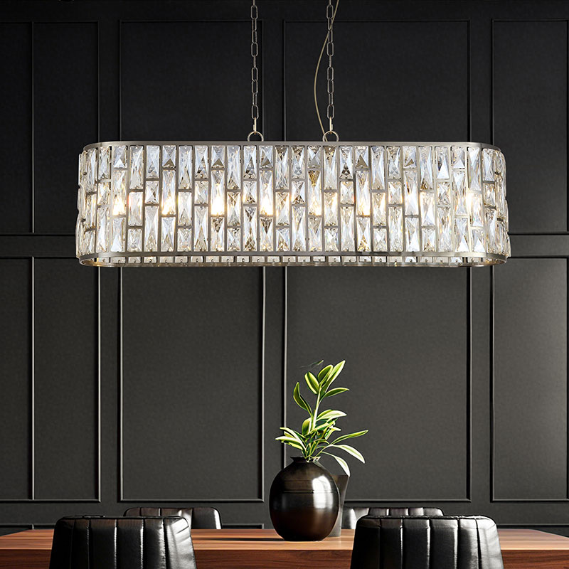 luksozen lineen polilej s kristali bijou